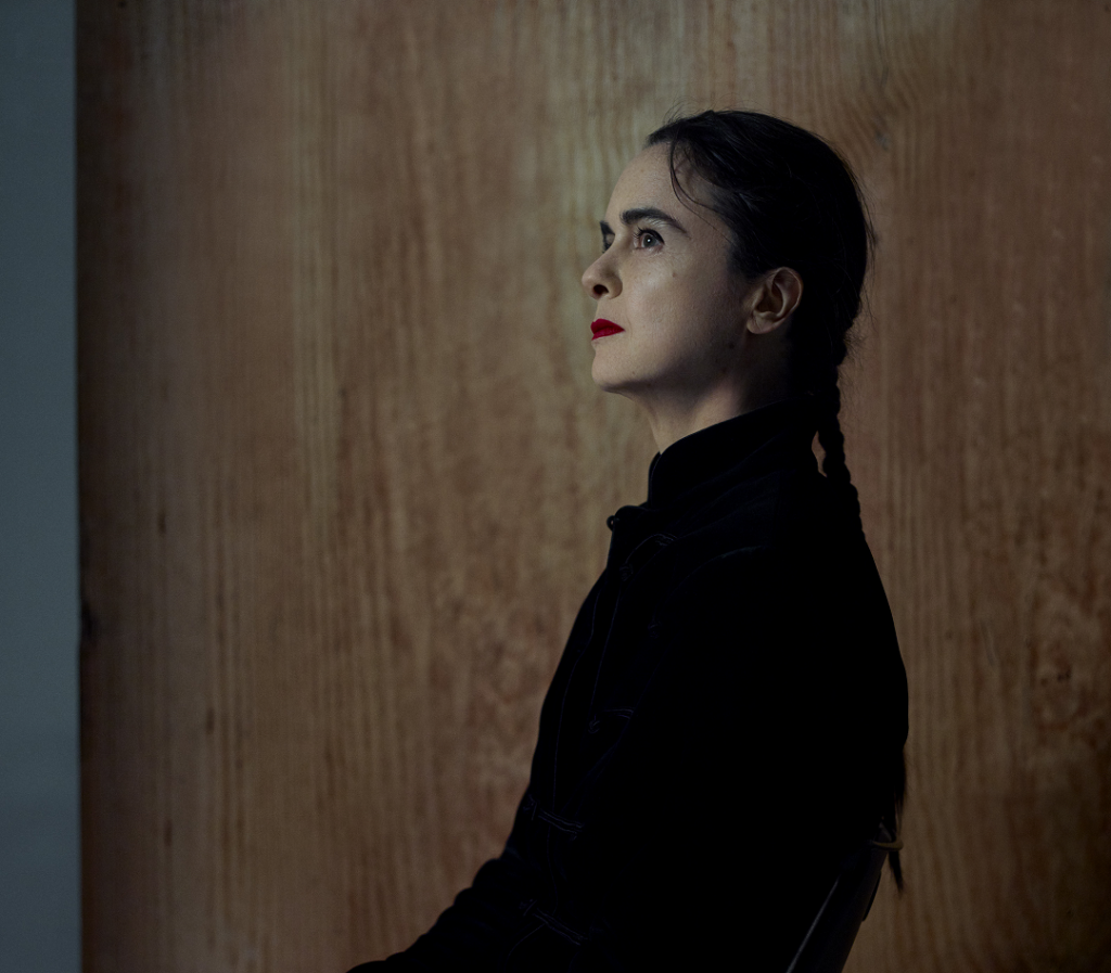 Amélie Nothomb couronné pour "Premier sang" son trentième livre qui est aussi son centième manuscrit. Photo Jean-Baptiste Mondino.