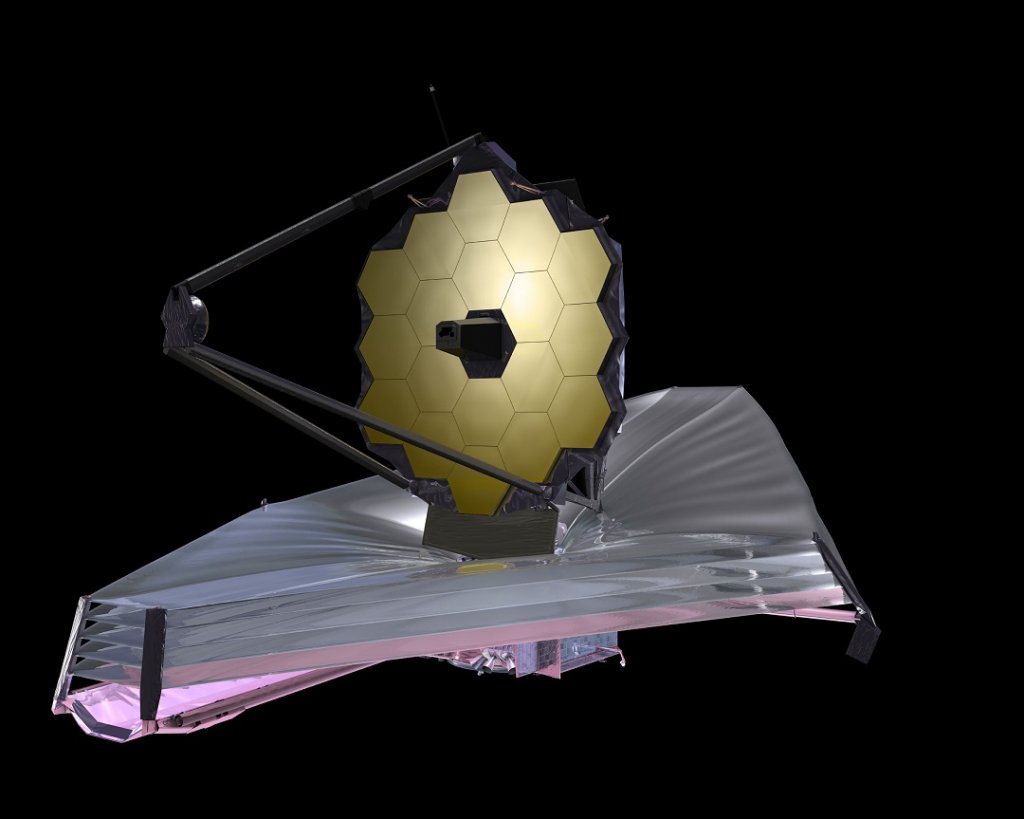 Le télescope spatial JWST. ©NASA