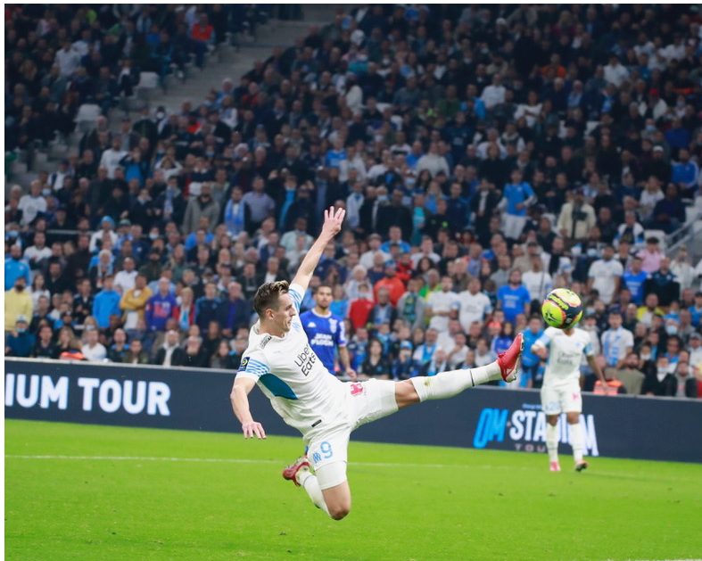 Arkadiusz Milik a ouvert le score à Limoges (Photo Laurent Saccomano/Archives Wallis.fr)