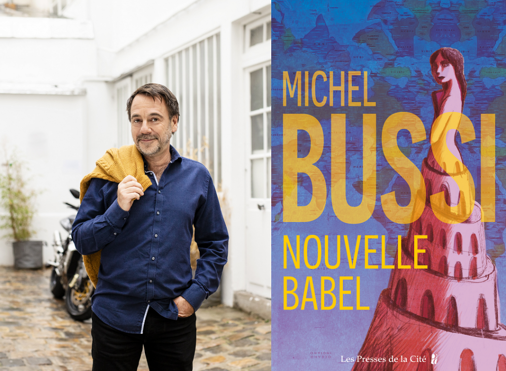 Michel Bussi du côté de Orwell et du meilleur Barjavel. (Photo Philippe Quaisse)