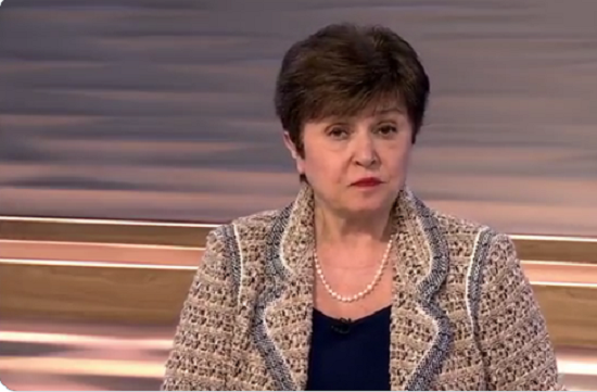 Kristalina Georgieva, directrice générale du FMI (Photo capture d'écran)