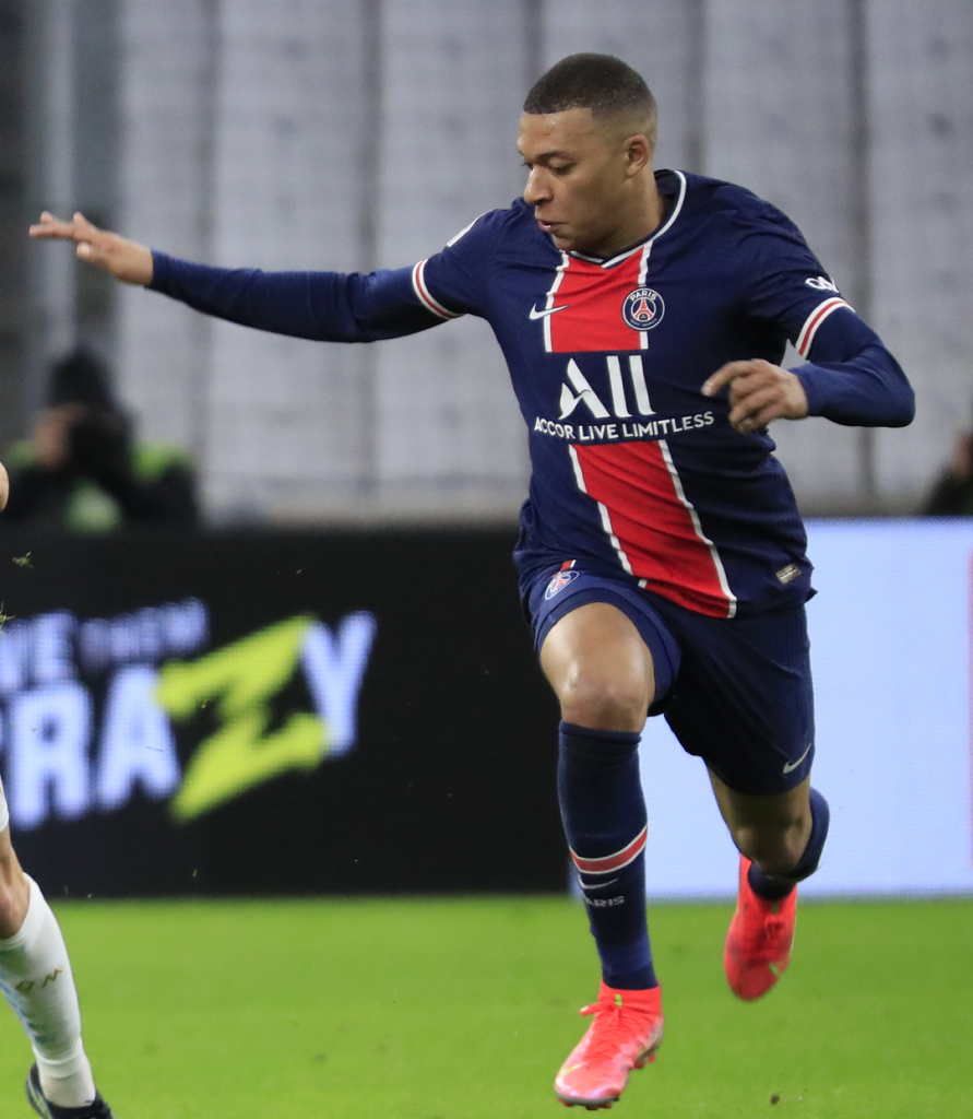 Mbappé, probable futur Madrilène, a ouvert le score (Photo archives Laurent Saccomano/ Wallis.fr)