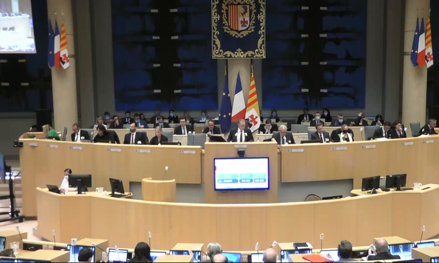 Hémicycle de Provence-Alpes-Côte d'Azur ©Destimed