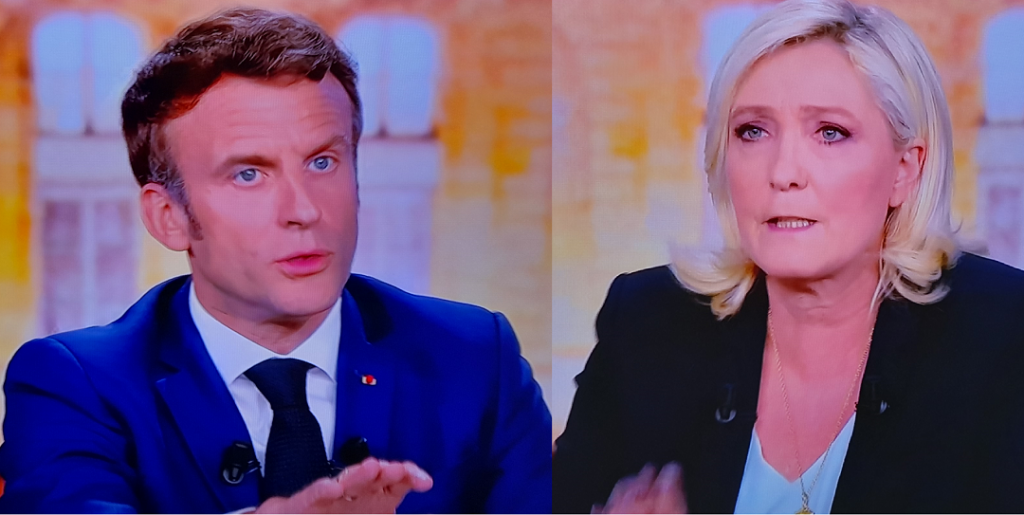 Emmanuel Macron et Marine Le Pen sont les deux candidats en lice pour ce second tour de la présidentielle © Destimed