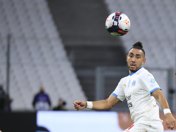 Dimitri Payet égalisait sur penalty après une faute de Pallois sur Kamara (Photo Laurent Saccomano/ Wallis.fr)