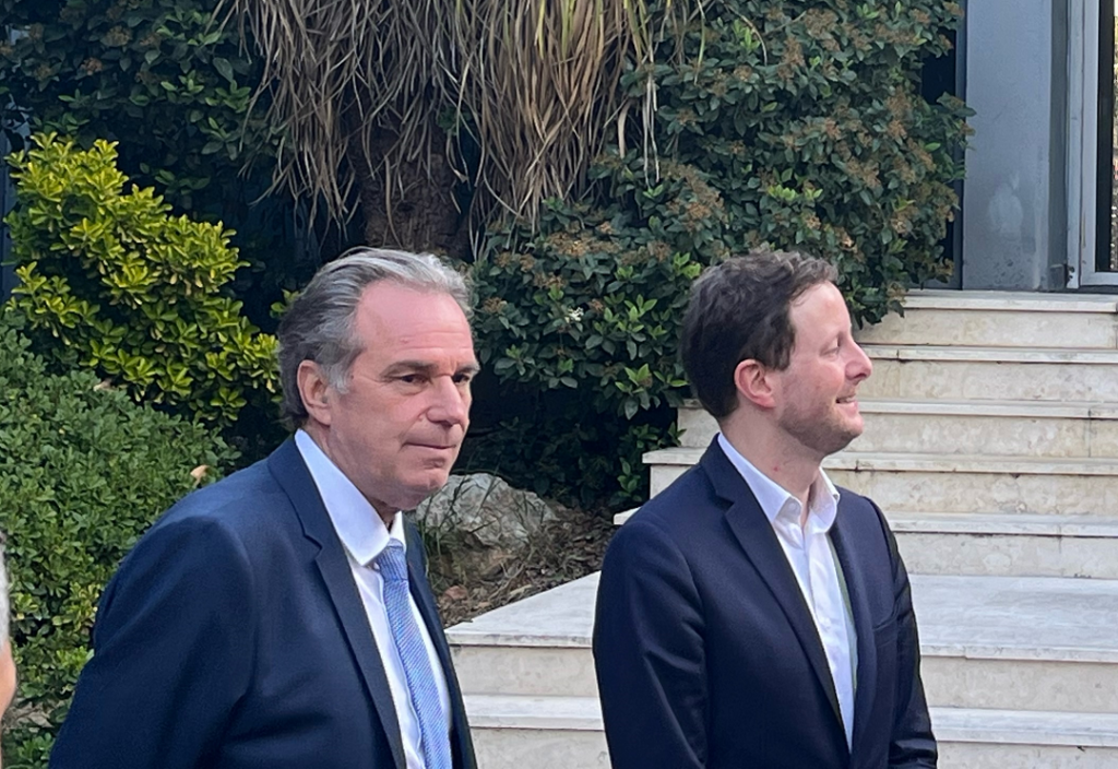 Renaud Muselier et Clément Beaune viennent de visiter l'entreprise Innate Pharma, fleuron de la région et championne régionale pour la captation des fonds européens ©DR