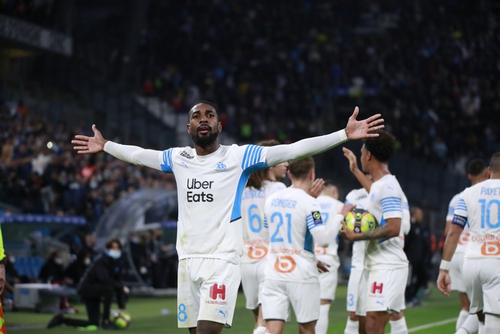 Gerson, remplacé par Lirola, est le troisième buteur à Lorient (Photo Laurent Saccomano/Wallis.fr)