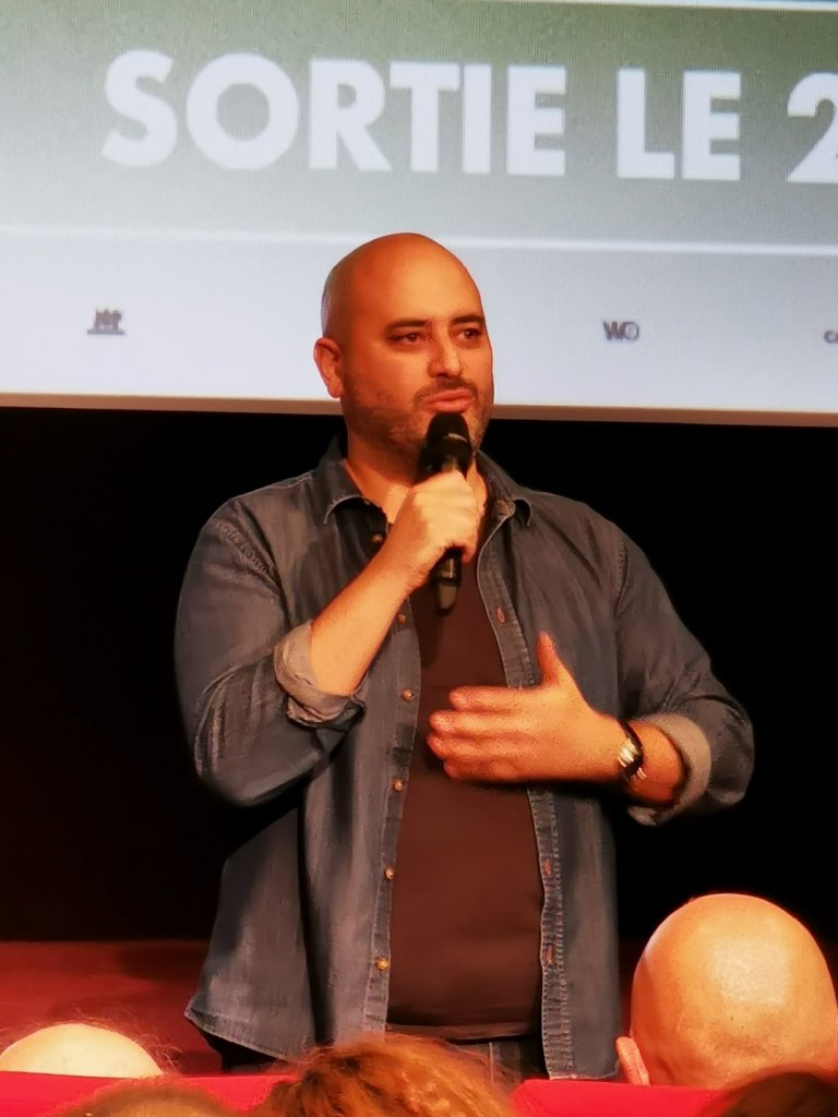 Jérôme Commandeur devant le public du Cézanne d'Aix : "J’ai toujours le Splendid dans un coin de ma tête" (Photo Francine Rizzon)