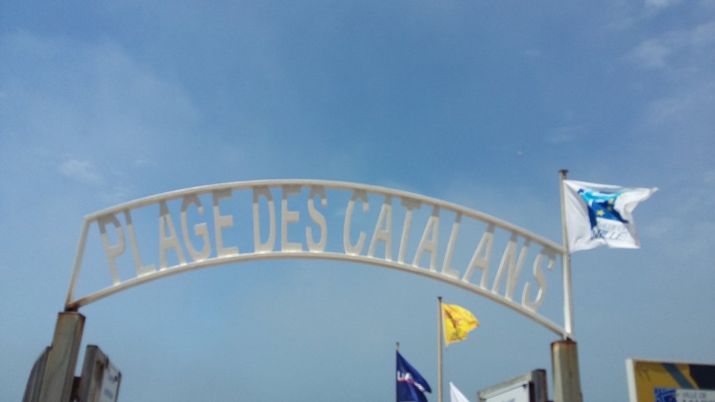 La plage des Catalans sera fermée ce mercredi 29 juin (Photo Patricia Maillé-Caire)