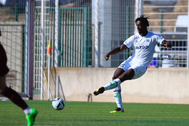 Isaak Touré a les qualités techniques d'un bon défenseur (Photo Laurent Saccomano/Wallis.fr)