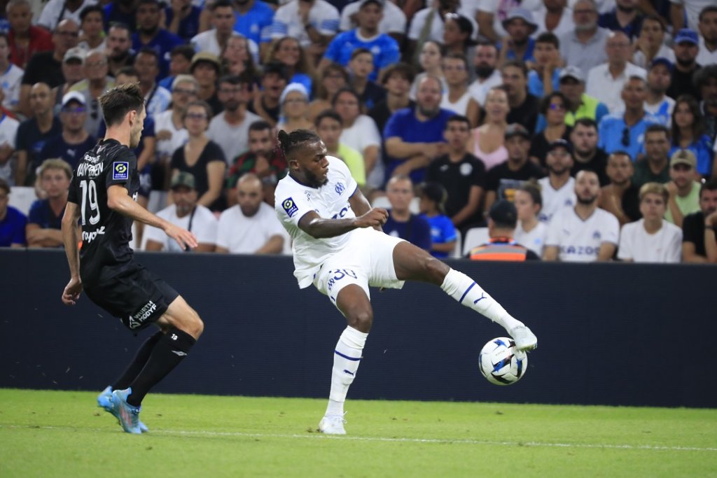 Nuno Tavares a marqué son troisième but depuis le début de la saison (Photo Laurent Saccomano/ Wallis.fr)