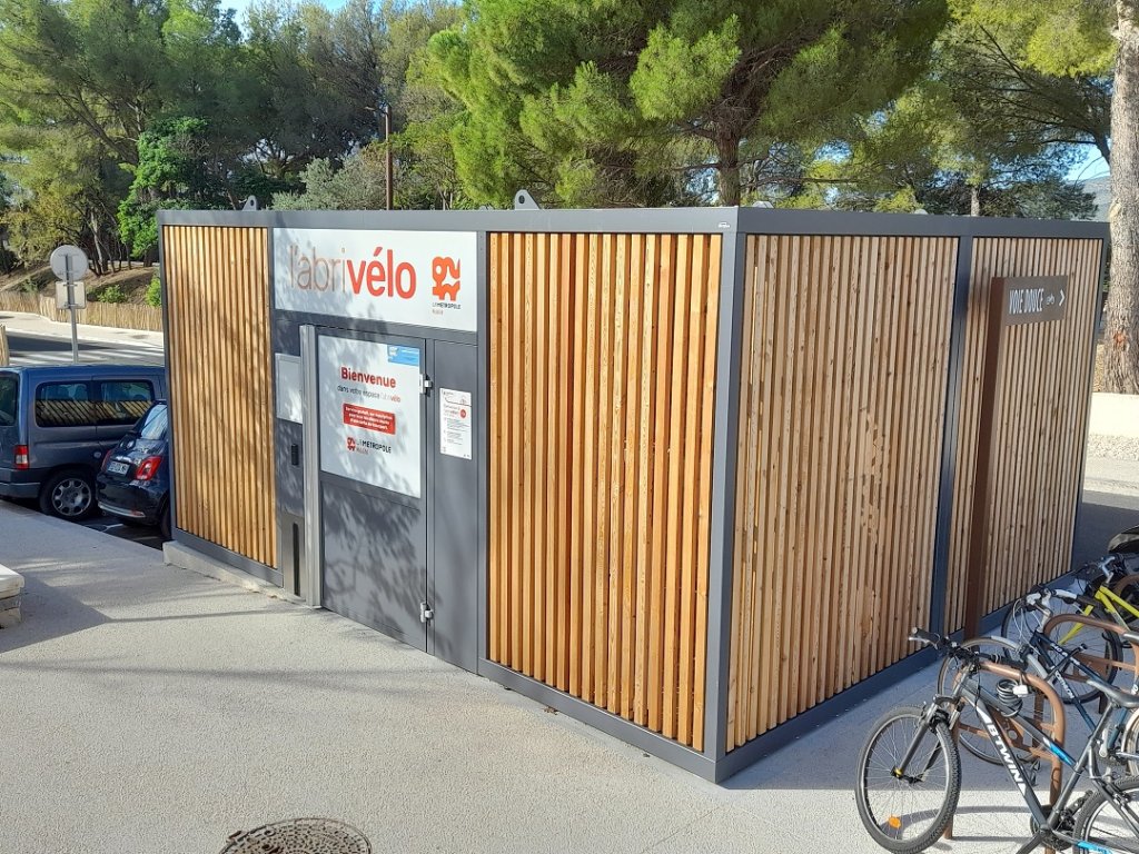 Un abrivélo implanté à la Ciotat (Photo Métropole AMP)