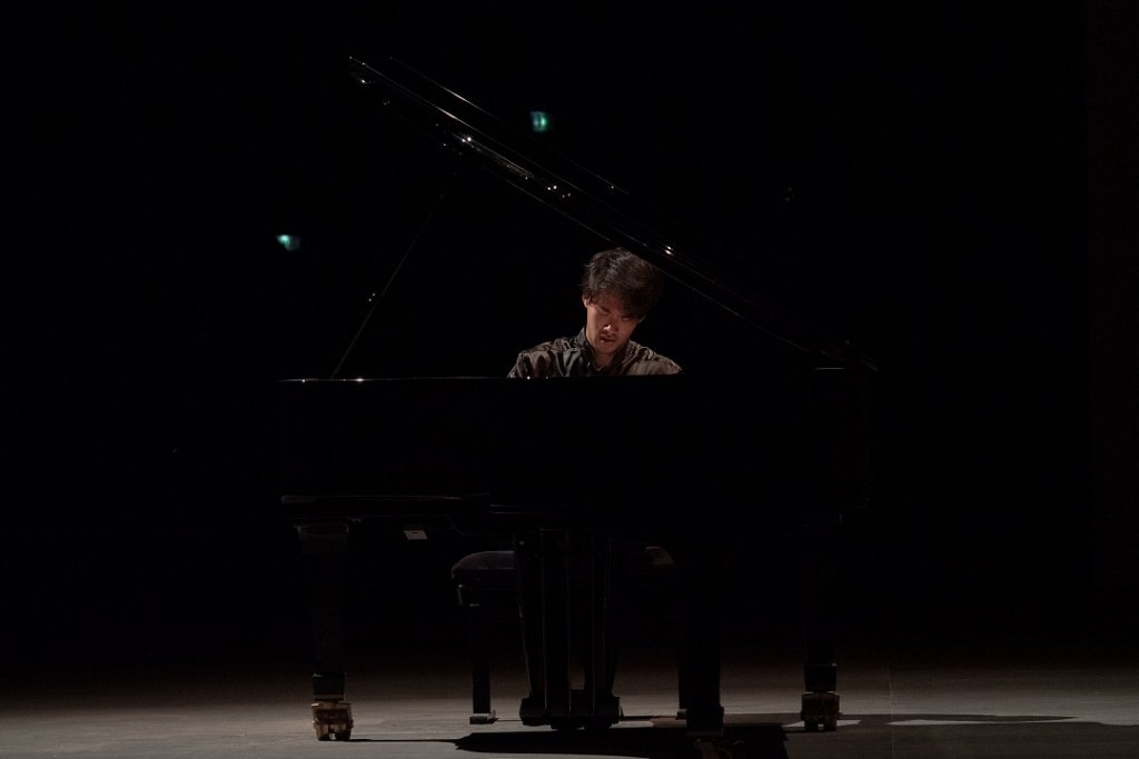 Le pianiste Bruce Liu a enflammé le Conservatoire Darius Milhaud d’Aix-en-Provence (Photo Pierre Morales)