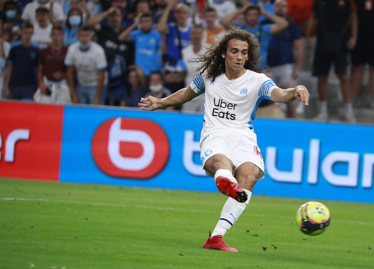 Matteo Guendouzi a ouvert le score sur penalty (photo archives Laurent Saccomano/Wallis.fr)