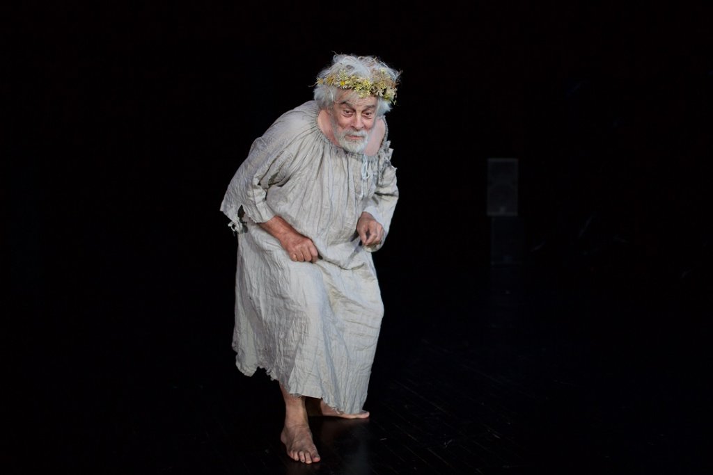 Jacques Weber dans le Roi Lear (Photo Bertrand Delous)