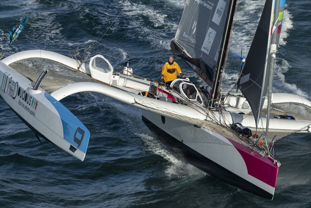 Armel Tripon et Les P'tits Doudous sur la Route du Rhum - Destination Guadeloupe 2022 © Pierre Bouras / Les P'tits Doudous