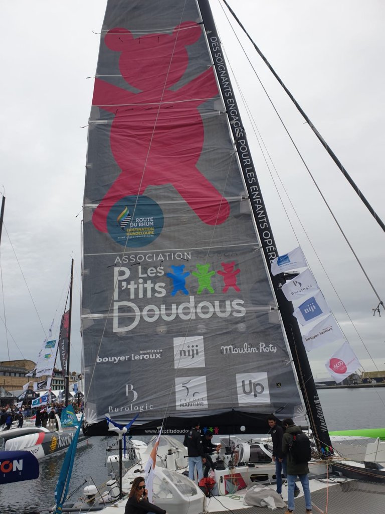 L'Ocean Fifty Les P’tits Doudous du skipper Armel Tripon ©FMC