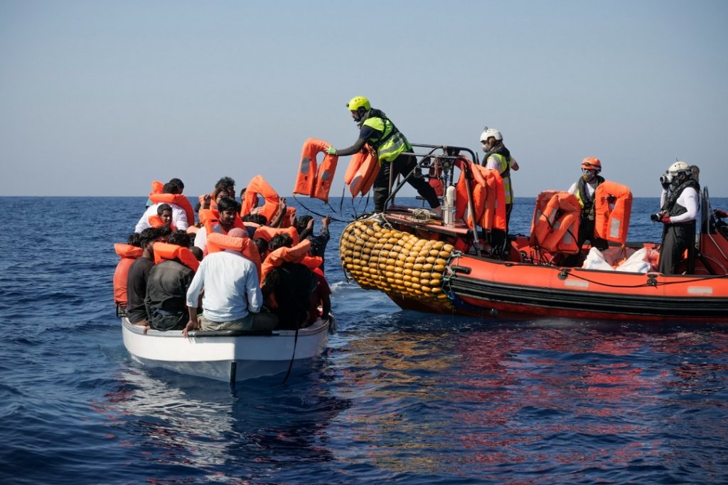 Sauvetage en mer ©Camille Martin Juan / SOS Méditerranée