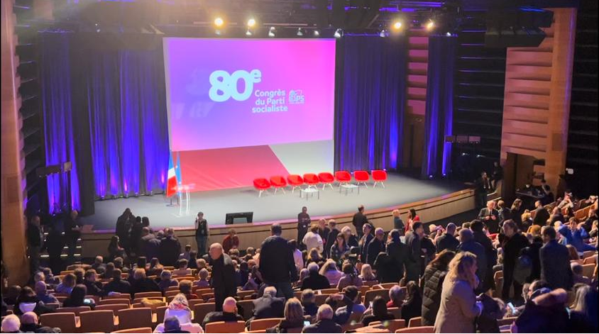 Congrès du PS au Palais du Pharo de Marseille (Photo Joël Barcy)