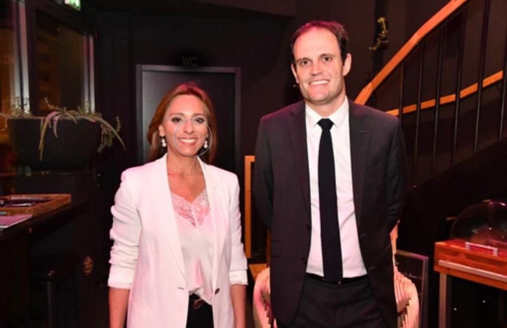 Fabienne Bendayan et Yonathan Arfi qui effectuait son premier déplacement officiel à Marseille © Crif Marseille-Provence