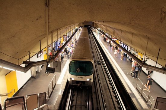 Métro M1 station Castellane (Photo archives Destimed/RP)