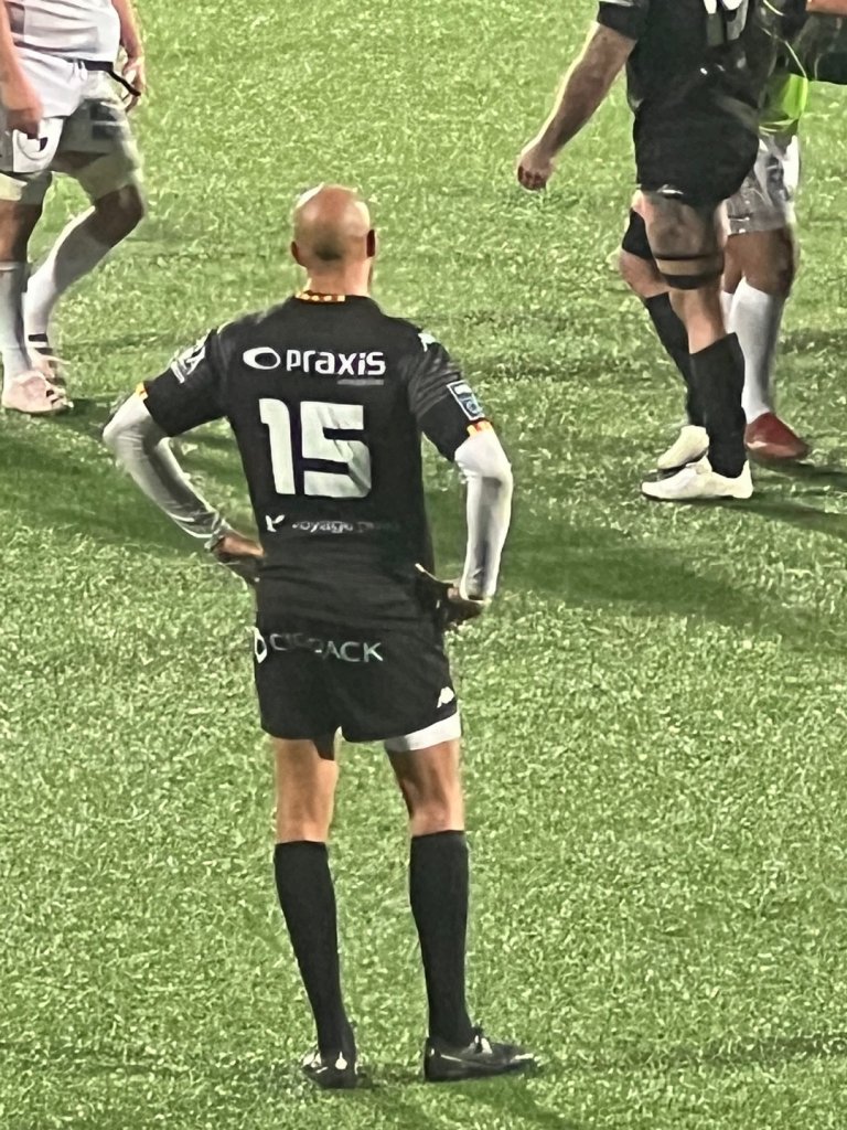 Florent Massip, mains sur les hanches, dépité à l’issue du match face à Vannes. (Photo M.E.)