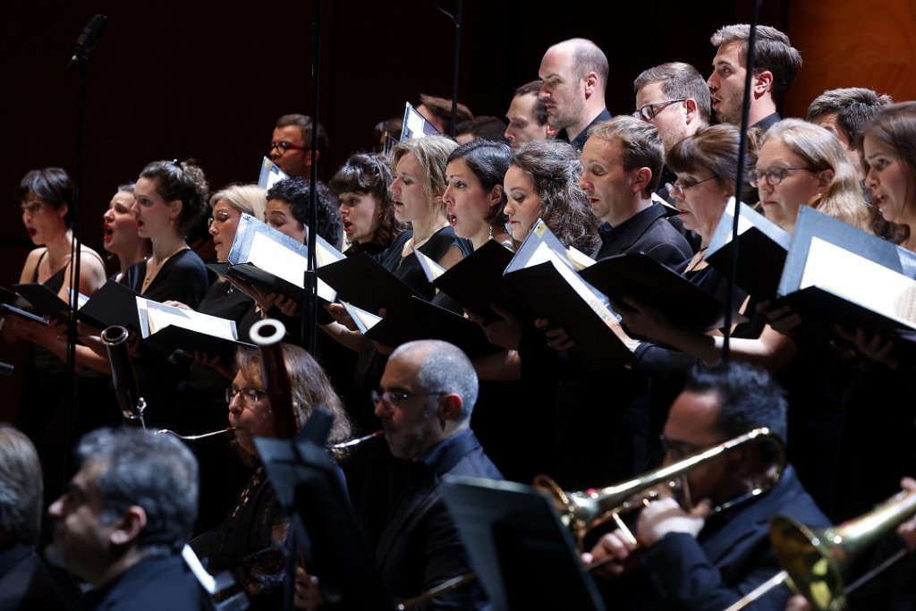 Au Grand Théâtre de Provence, l’Ensemble vocal de Lausanne a servi Mozart et Rossini à la perfection (Photo Caroline Doutre)