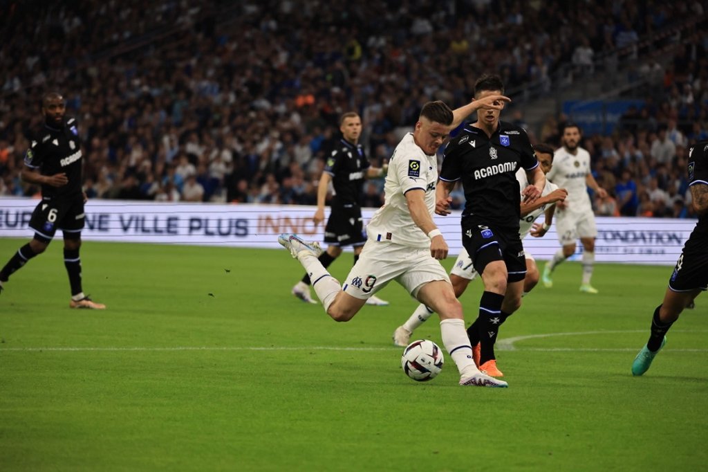 Vitinha a gâché plusieurs occasions en position favorable face au but (Photo Laurent Saccomano/ Wallis.fr)