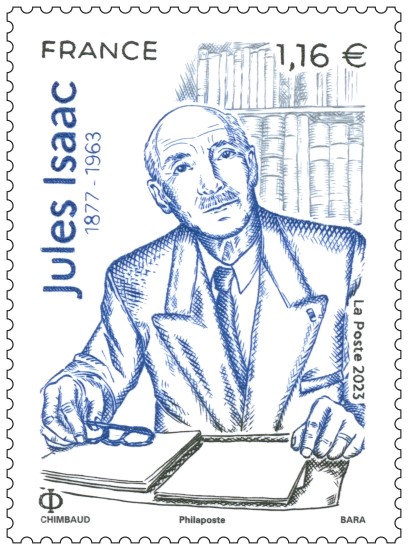 Destimed timbre effigie de Jules Isaac